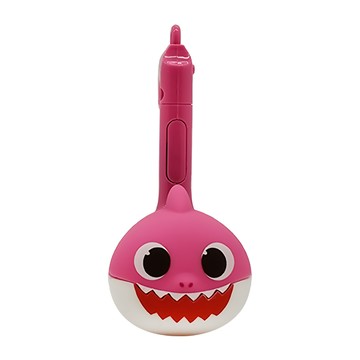 OtamaTone Mummy-Mommy Pink 造型彈奏樂器玩具組  鯊魚媽媽 小型粉色  1組  4.3 x 9.5 x 8.5cm