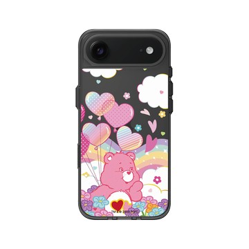 iPhone Air Clear (相機按鈕) 酷墨灰 - Care Bears - Love-a-Lot Bear