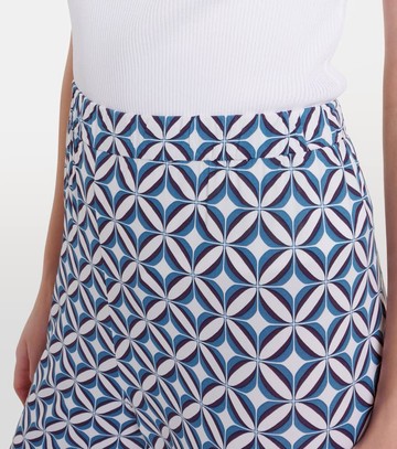 Max Mara Abate printed wide-leg pants