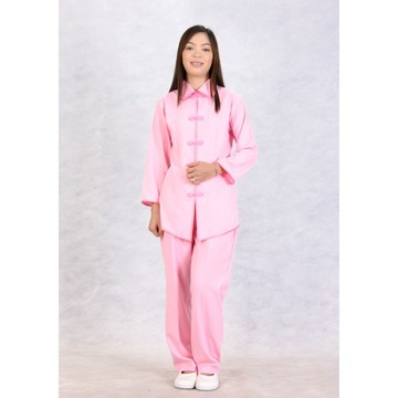 現貨供應弘喧 中開鳳仙直排 粉滾粉 靈修衣 禪服 團體 禪修服 打坐 套裝 茶服 道服 修道 居士服 慈惠堂 母娘 宮廟