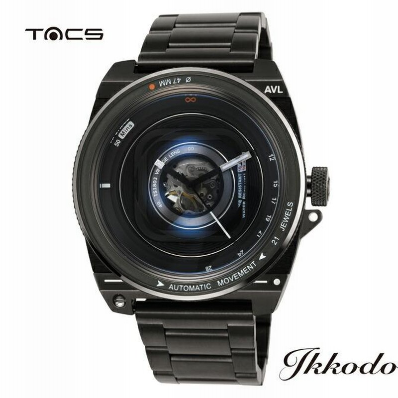 数量限定100本】タックス TACS VINTAGE LENS AUTOMATICII ヴィンテージレンズオートマティックII DARK METAL  EDITION 自動巻き 正規品 2年保証 TS1803D | LINEブランドカタログ