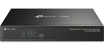 TP-LINK VIGI NVR1008H-8MP 8MP 4K PoE+ 監控主機 網路監控主機