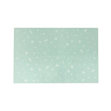 Playzu 台灣製環保無毒歐美設計水磨石防水巧拼地墊62cm(6片組)橄欖(橄欖綠)