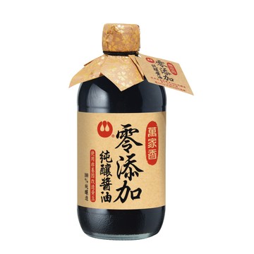 萬家香 零添加純釀醬油450ml