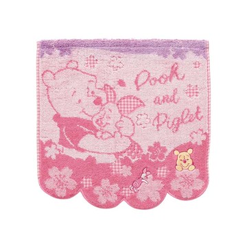 MARUSHIN 丸真 Disney POOH 毛巾  粉櫻花  1條
