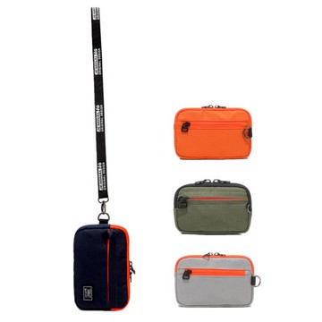 帆布長款手拎拉鏈布錢包女男休閑斜挎手機包小胸包青年學生小挎包