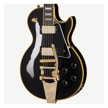Epiphone Joe Bonamassa 1959 Les Paul Custom 雙雙 無搖座 仿古烏木色 Antique Ebony 烏木指板 Inspired by Gibson Custom Shop 1959簽名款 電吉他