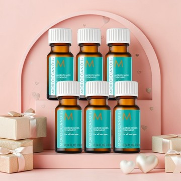 優油雙享好運加倍🎁【STARBRANDS】MOROCCANOIL 摩洛哥優油分享組(優油10MLx3+輕優油10MLx3) ★附MOROCCANOIL品牌紙袋