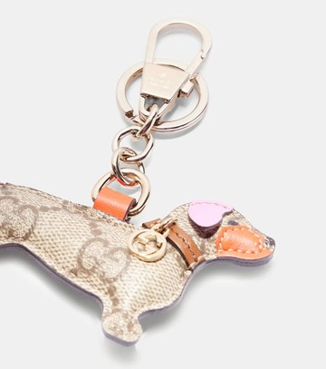 Gucci GG embellished bag charm