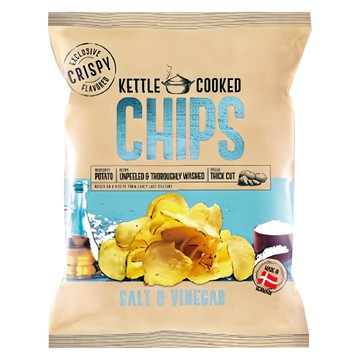 OK 洋芋片 鹽醋風味 150g  丹麥原產地  香氣濃郁  爽口又酥脆  1包