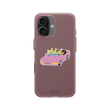 iPhone 17 Clear (相機按鈕) 晶醺玫 - 迪士尼-玩具總動員 Toy Story - 三眼怪兜風