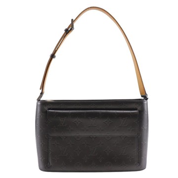 【日本直送】路易威登 LOUIS VUITTON Monogram 肩背包 Alston M55122 Monogram Vernis 壓紋皮革 Noir (黑色) 中性【二手】