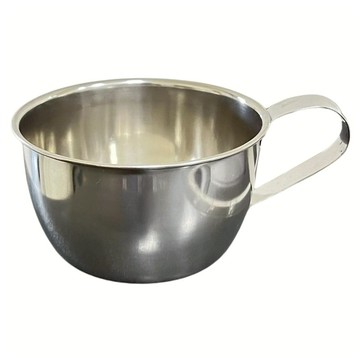 KOHBEC 不鏽鋼有耳杯 200ml 白鐵色 登山露營杯 兒童杯子  1個