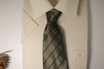 銀絲蛛網手工面料正裝領帶墨綠色系列tie