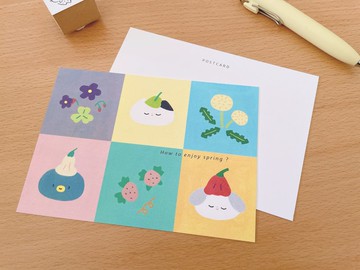 How to Enjoy Spring? / 明信片