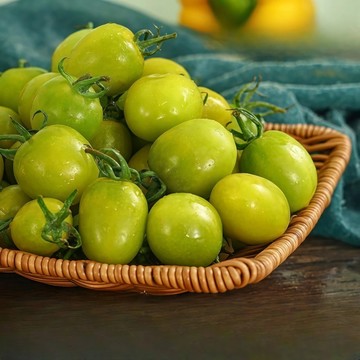 青禾園藝（青口蜜小番茄種子FQ-39）🍅青色小櫻桃蕃茄小聖女柿子生吃水果西紅柿果菜蔬菜種子#tomato