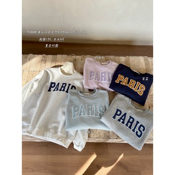 【太妮絲SL11】現貨 韓系 刺繡大學T 字母 長袖上衣 保暖衛衣 舒適軟綿 寬鬆上衣 冬季百搭休閒外出棉T