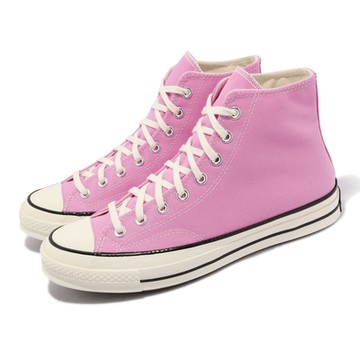 Converse 休閒鞋 Chuck 70 HI 男女鞋 芭比粉 奶油底 復古 1970 高筒 帆布鞋 情侶鞋 A03795C