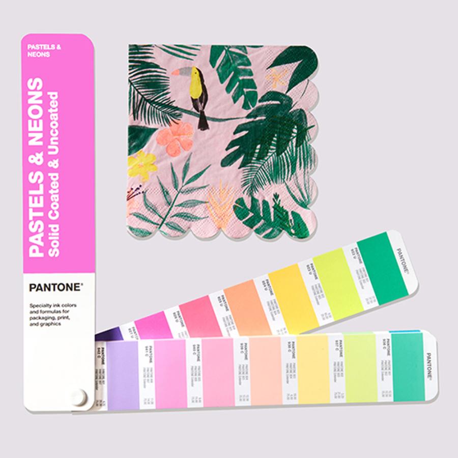 PANTONE パントン パステルネオン ガイド コート紙、上質紙 GG1504B 色見本