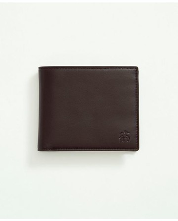 Brooks Brothers Men's Lambskin Wallet | Black