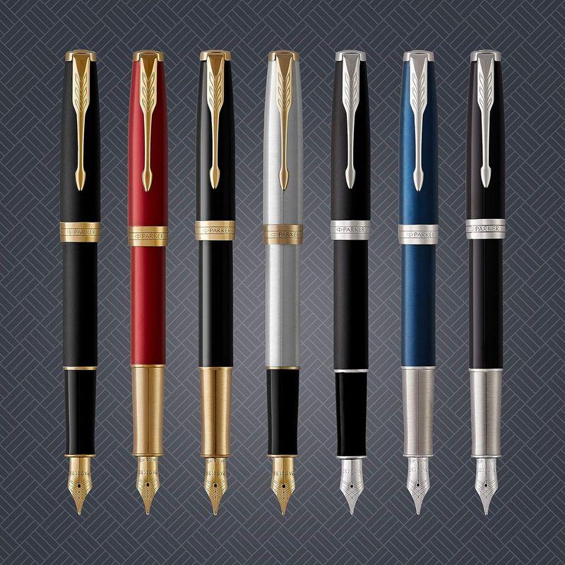 PARKER パーカー 万年筆 ソネット レッドGT 細字 18金ペン先 ギフトボックス入り 正規輸入品 1950773