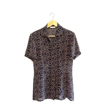 │Slowly│網-古著襯衫│vintage.復古.文藝