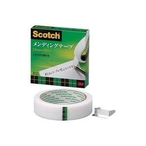 (お得セット×50) スリーエム 3M メンディングテープ 810324 24mm×50m