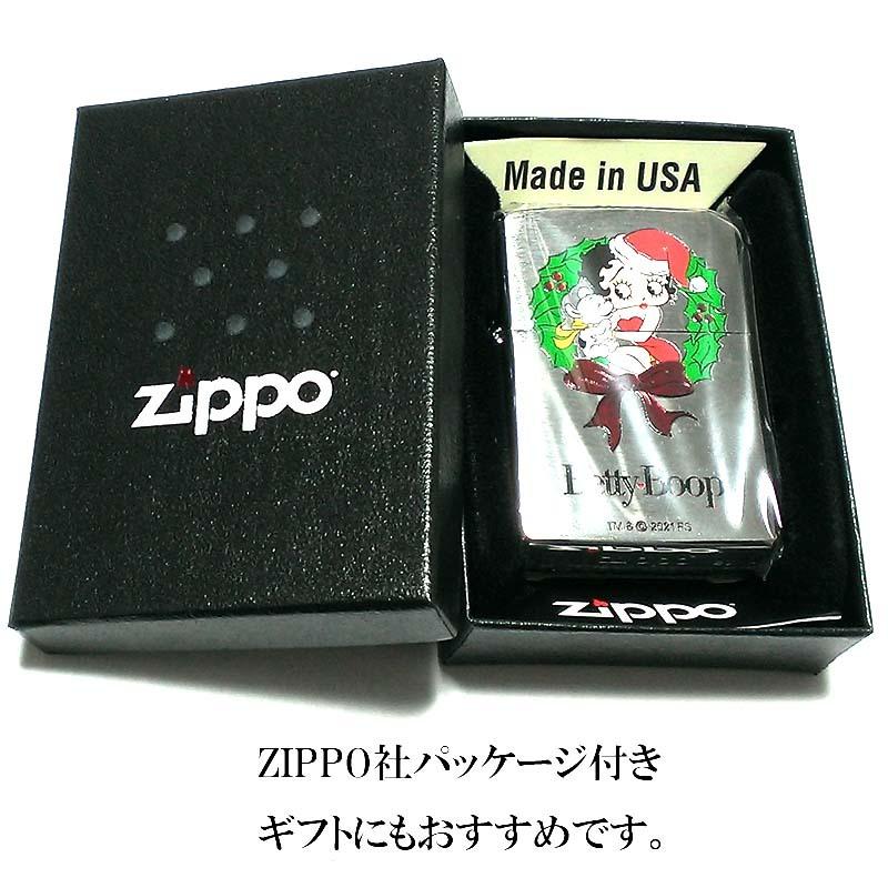 ZIPPO ライター 可愛い Betty Boop 限定 クリスマス ベティ・ブープ ジッポ キャラクター アニメ ベティちゃん キュート かわいい ギフト