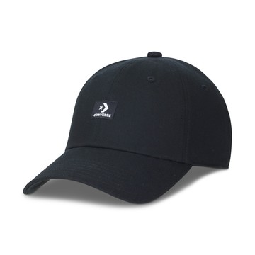 【CONVERSE】DAY ONE SC CAP 休閒帽 棒球帽 男帽 女帽 黑色_10027420-A02