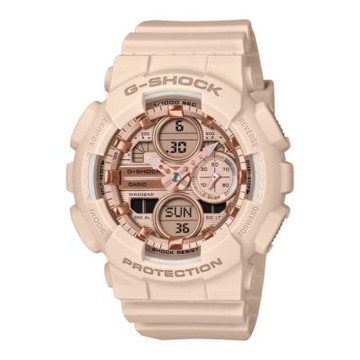CASIO卡西歐 G-SHOCK 閃耀動人 優雅光澤 粉 GMA-S140PG-4A_45.9mm