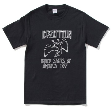 Led Zeppelin 1977 US 短袖T恤 4色 齊柏林飛船樂團搖滾金屬龐克ROCK【現貨】
