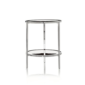 Tambour 樂鼓 拋光邊几（H 65 cm）