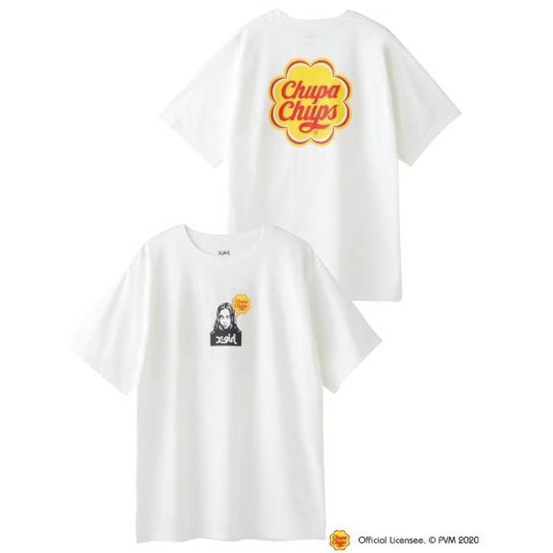 エックスガール X-GIRL CHUPA CHUPS S/S TEE チュッパチャプス 半袖 T