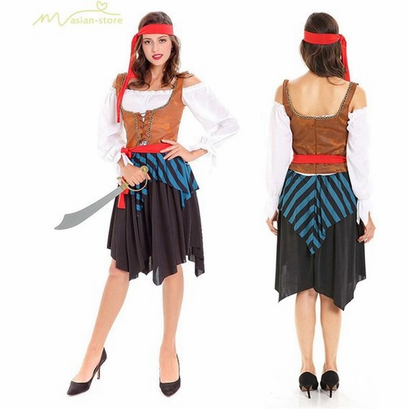 激安の コスプレ コスチューム 仮装 ハロウイン レディース パイレーツ 中世風 ローマ 戦士キャラクター 女の子 スカート パフォーマンス グッズ 期間限定送料無料 Arnabmobility Com