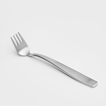 KOSTICK 銀絲線紋 16cm 挖耙餐叉｜單品 WS