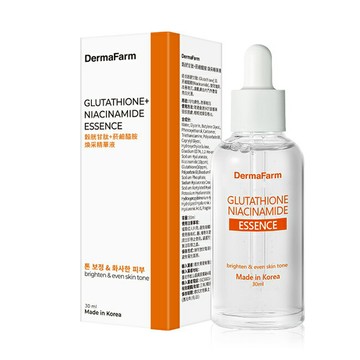 DermaFarm 穀胱甘肽+菸鹼醯胺煥采精華液30ml