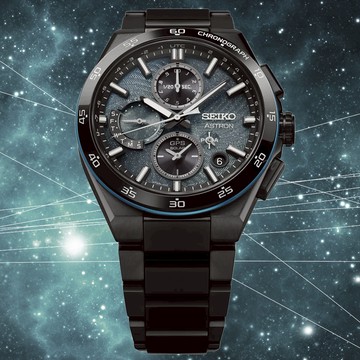 SEIKO 精工 Astron 旋轉星辰 太陽能GPS 鈦金屬男錶 SSH187J1/5X83-0AV0G