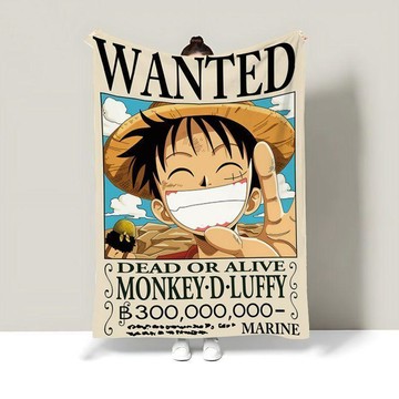限時下殺✨ONE PIECE毛毯 航海王周邊毛毯 午休蓋毯 膝上毯 披肩毯 海賊王夏季空調毯 法蘭絨毛毯 午睡毯 車