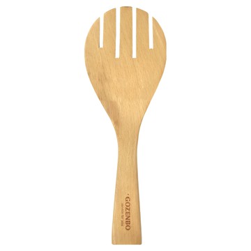 GOZENBO 御膳坊 北歐山毛櫸站立鬆飯匙  木色  1個