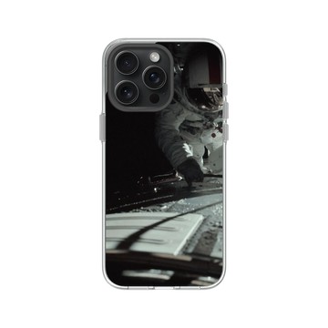 iPhone 15 Pro Max Clear 透明 - NASA - Apollo 17 - Astronaut Evans Trans-Earth Coast