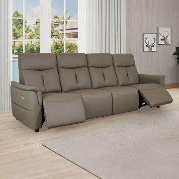 【Homelike】 喜家居四人座雙電動沙發(2367)