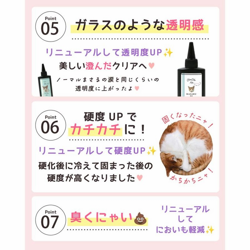 超改良 大容量UV-LEDレジン液 70g まさるの涙 サラサラタイプ