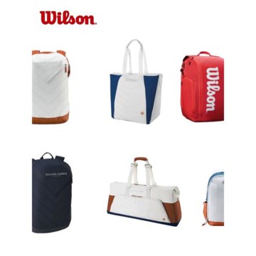 Wilson威爾勝網球包法網聯名2只裝手提包挎包威爾遜6支裝運動背包