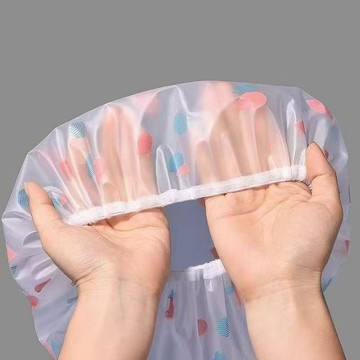 心隔日💥防水浴帽可重複使用洗澡做飯沐浴淋浴清潔加厚加大護耳成人洗髮帽