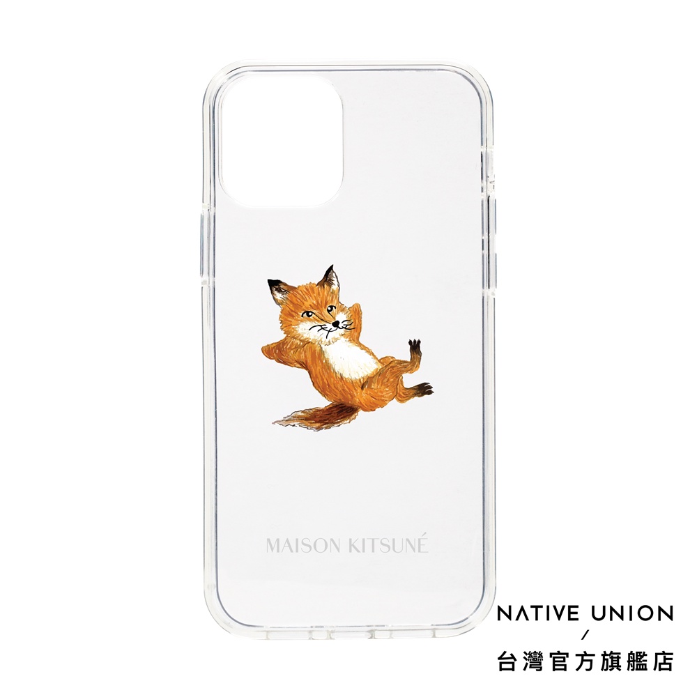 【NATIVE UNION】Maison Kitsuné 聯名系列 iPhone 12 mini 手機殼- 透明