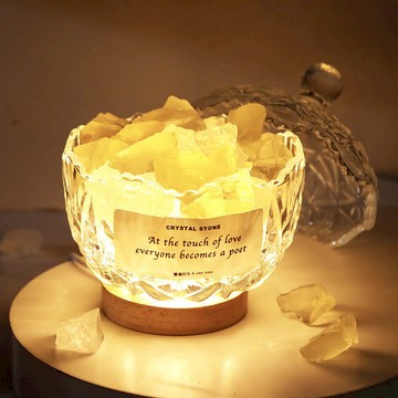 皇冠造型香味家用晶石香薰燈