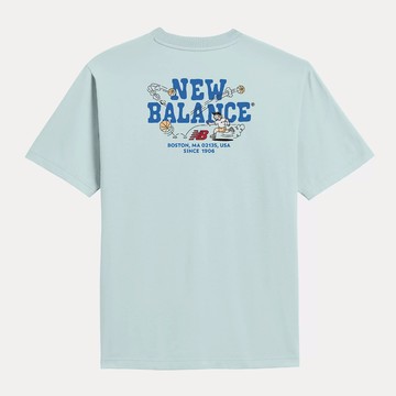 【NEW BALANCE】NB Basketball Boy 籃球男孩 短袖 休閒 短T MT61W6X5AAW