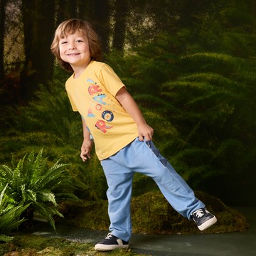 小恐龍九分褲 (Hi Cool涼感布)