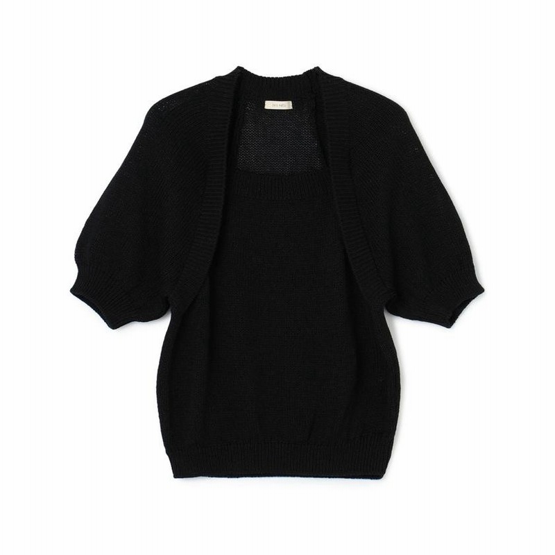 DES PRES】ギマコットンムリネ トラペーズネックプルオーバー