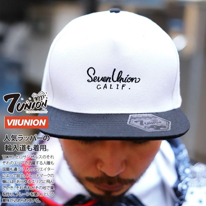 7union キャップ セブンユニオン 帽子 cap 深め スナップバック